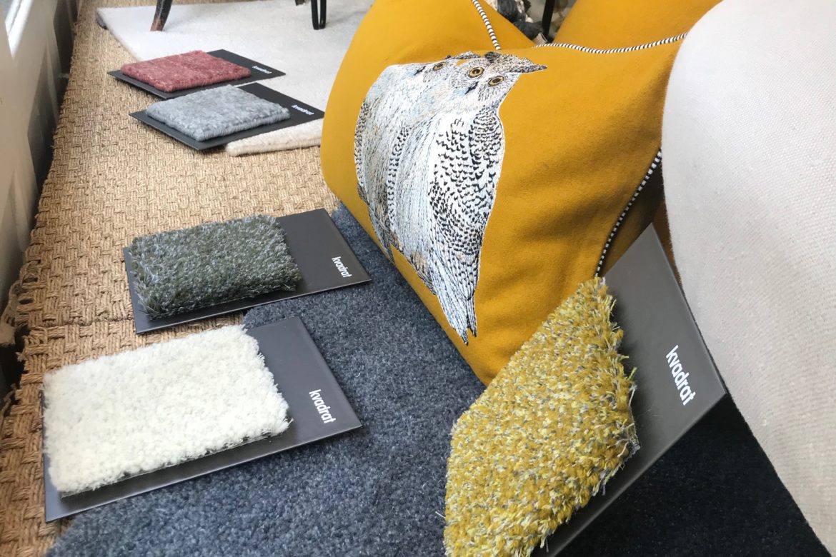 Les beaux tapis de Kvadrat désormais disponibles à l’Atelier Rivay