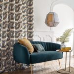 Tissu brodé Alizé Camengo