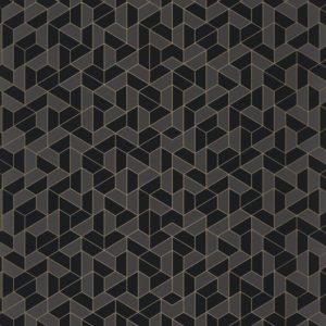 Papier peint Casamance Mosaic Anthracite