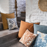 Housse de Coussin Aigue Marine<br />Casamance