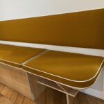 Une banquette de salle à manger sur mesure